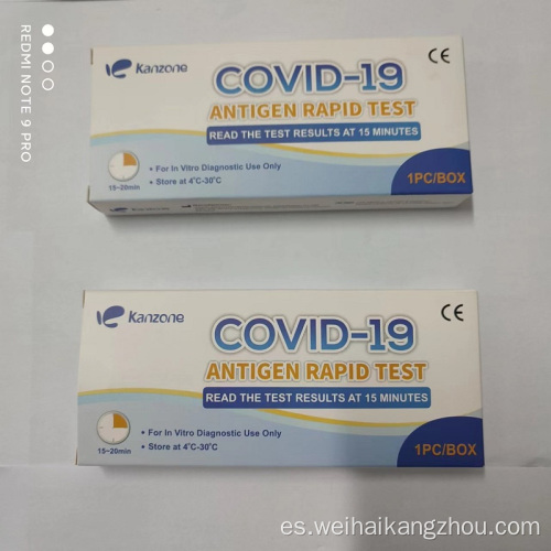 Venta caliente Covid-19 Prueba de antígeno Verificación de la casa
